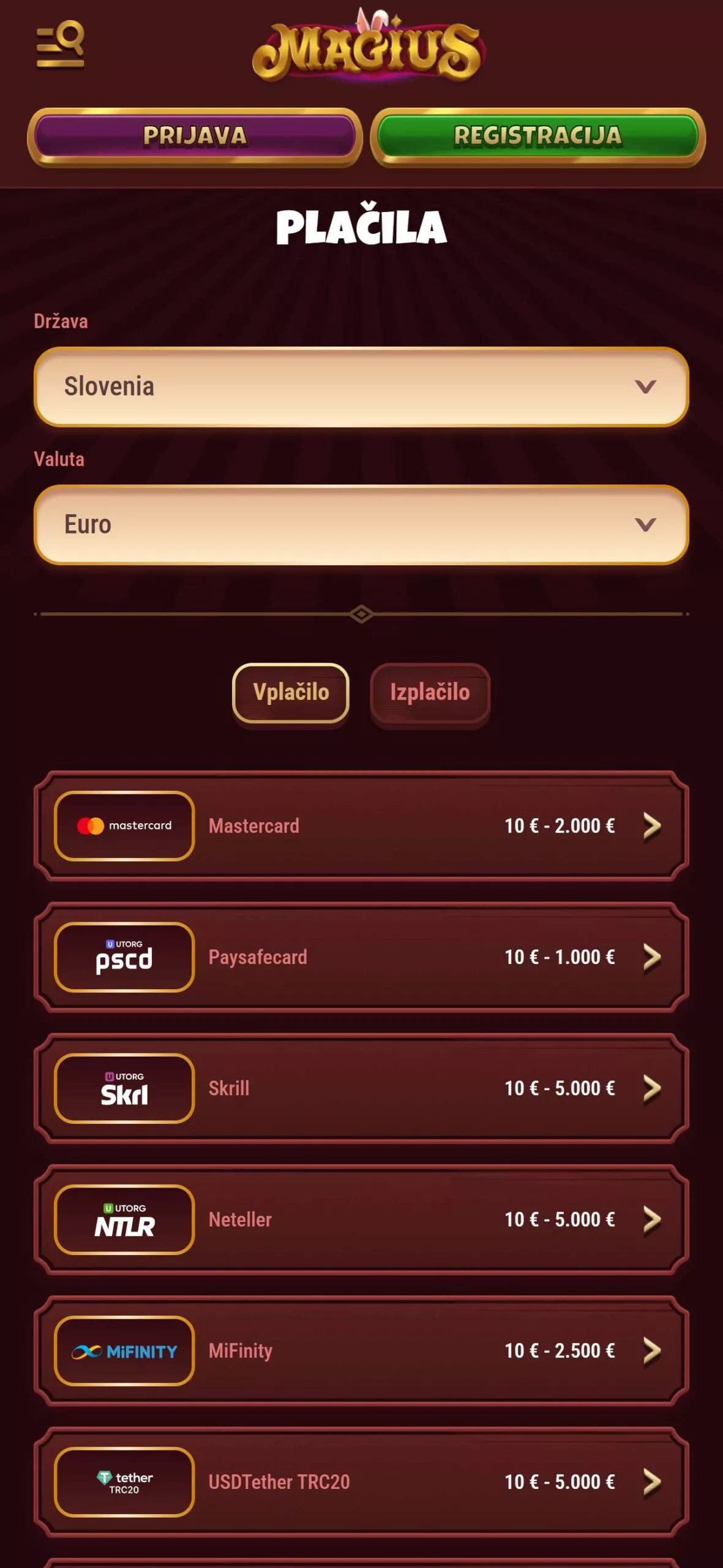 Velobet bonusi